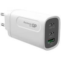 GP GPWCGM3AWHUSB254 USB Ladegerät 65 W 1x USB-A, 2x
