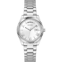 GUESS Luna Uhr Silver One Size