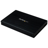 Startech USB 3.0 UASP 2.5HDD ENCLOSURE (2.5"), Festplattengehäuse, Schwarz