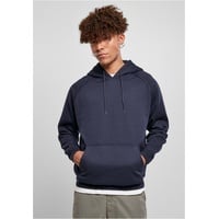 URBAN CLASSICS Blank Kapuzenpullover Mid Night Navy M
