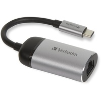 Verbatim USB-C auf Gigabit Ethernet Adapter USB 3.1-C/RJ45