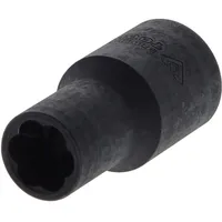 BRILLIANT TOOLS 1/2" Spiral-Profil-Stecknuss 12 mm