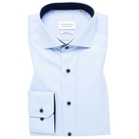 Eterna Modern Fit NON IRON (bügelfrei) blau