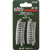 KATO Gebogenes Gleis 4er Pack 20-101 N