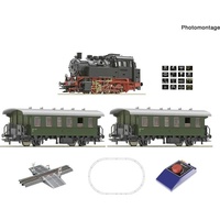 Roco 51161 H0 Analog Start-Set Dampflok BR 80 mit