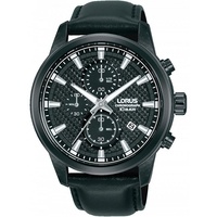 Lorus Herren Analog Quarz Uhr mit Leder Armband RM333HX9