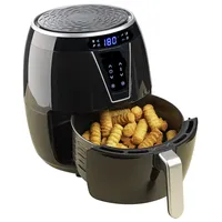 Rosenstein & Söhne Digitale Multi-Heißluft-Fritteuse mit 8 Programmen, 1.500