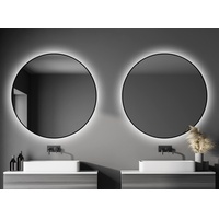 Talos DSK LED Lichtspiegel Silver Globo 120 cm schwarz