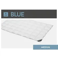 SPESSARTTRAUM Daunendecke Blue medium, 60% Daunen, 40% Federn 135x200