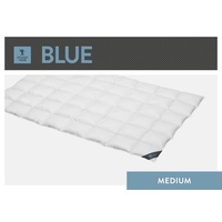 SPESSARTTRAUM Blue medium, 60% Daunen, 40% Federn,
