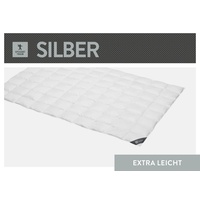 SPESSARTTRAUM Silber extra leicht 200 x 200 cm