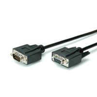 Value RS232-Kabel 9pol ST-BU, 1 m