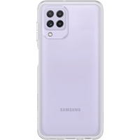 Samsung Soft Cover Galaxy A22 Smartphone Hülle, Transparent