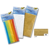 Baker Ross Blumenseide 50x70cm 20g/qm 26 Bogen gold