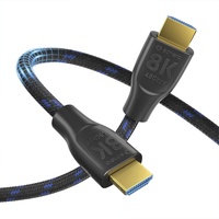 Sonero Premium High Speed HDMI Kabel mit Ethernet, Nylongeflecht,