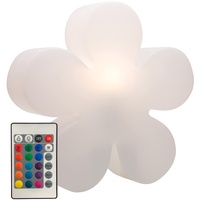8 seasons DESIGN Shining Flower Ø 40cm weiß,