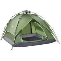 Outsunny Campingzelt für 2 Erwachsene + 1 Kind 4