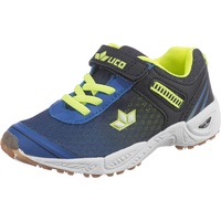 LICO BARNEY VS Hallenschuhe, Blau/ Schwarz/ Lemon, 30 EU