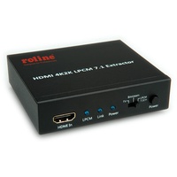 Roline HDMI 4K Audio Extraktor LPCM 7.1