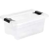 KEEEPER Aufbewahrungsbox mit Deckel und Schiebeverschluss, 29,5 x 19,5