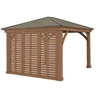 Westmann Seitenwand für Pavillon Devon Natur 8x298x232 cm