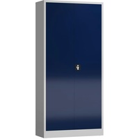 Classix Stahlschrank X-530341 enzianblau, lichtgrau 92,0 x 42,0 x