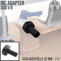 Chengtud(cn) IBC Container-Adapter m. gerilltem Stutzen, PP, IBC IG
