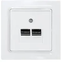 Eltako UAE/IAE-Abdeckung 2-fach für E-Design UAE55E/2-wg
