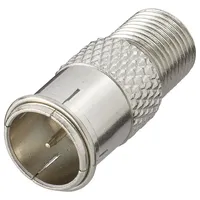Renkforce RF-4196964 F-Verbinder Anschlüsse: F-Buchse, F-Quick-Stecker