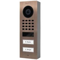 DoorBird D1102V Aufputz IP-Video-Türsprechanlage WLAN, LAN Außeneinheit Edelstahl V2A