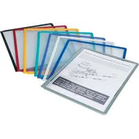 Durable Sichttafeln grau Pckg. a 5 Stück