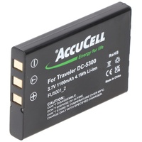 AccuCell Akku passend für den Panasonic CGA-7/102 Akku 900mAh