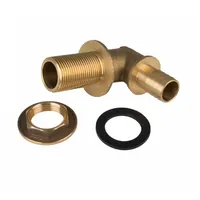 KLASEBO® Winkel Tankdurchführung 1 Zoll 25 mm gelb