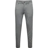 Only & Sons ONSMARK Slim Fit Chino Hose Grau