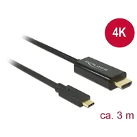 DeLock USB Stecker < HDMI Stecker DP Alt Mode,