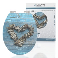 Schütte WC-Sitz Shell Heart mit Absenkautomatik