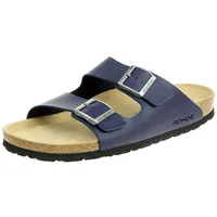 ROHDE Pantolette ergonomisch Lederfußbett Zwei Riemen Schnalle Grado 5920,