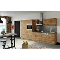 Held Küchenzeile Sorrento 360 cm Eiche matt