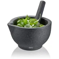 GEFU Grino Mörser mit Stößel Porzellan Ø 7,7 cm