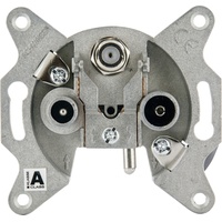 Schwaiger SAT Breitband Durchgangsdose RDS660 531 (16dB), F IEC