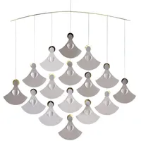 Flensted Mobiles 085b Mobile Mehrfarbig, 45 x 45 cm