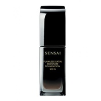 Sensai Flawless Satin Foundation LSF 25 FS206 brown beige