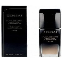 Sensai Flawless Satin Foundation LSF 25 FS202 ochre beige