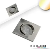 ISOLED LED Einbauleuchte Sunset Slim68 Alu, eckig, 9W, 1800-2800K,