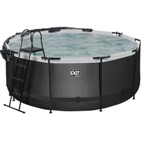 EXIT TOYS Black Leather Pool 360 x 122 cm