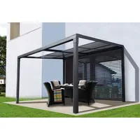 Floraworld Pergola Air 4 x 3 m anthrazit