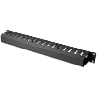 Digitus 1HE Kabelführungspanel für 483 mm (19")-Schränke schwarz