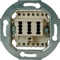 Kopp 33369391 Telefonanschlussdose TAE, NFF-Codierung, Beige