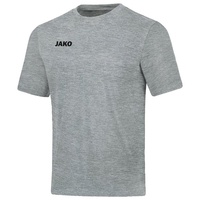Jako T-Shirt Base hellgrau meliert, 164,
