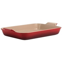 Le Creuset Auflaufform, Rot